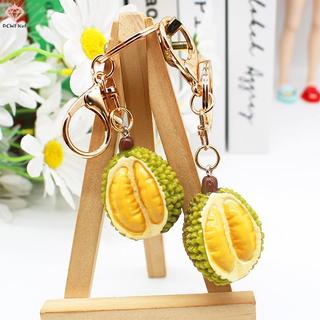 [PCW-T] Móc khóa sầu riêng sáng tạo Mô phỏng vui nhộn Trái cây Mặt dây chuyền nhỏ Chìa khóa ô tô Túi mặt dây chuyền Bapa Treo đồ trang trí Quà tặng