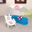 HFTOY 1 Bộ Đồ Chơi Trẻ Em Nhà Búp Bê Mô Phỏng Dễ Thương Bể Bơi Mini Vòng Tròn Bơi Bộ Ghế Đi Biển Mô Hình DIY Trang Trí ~