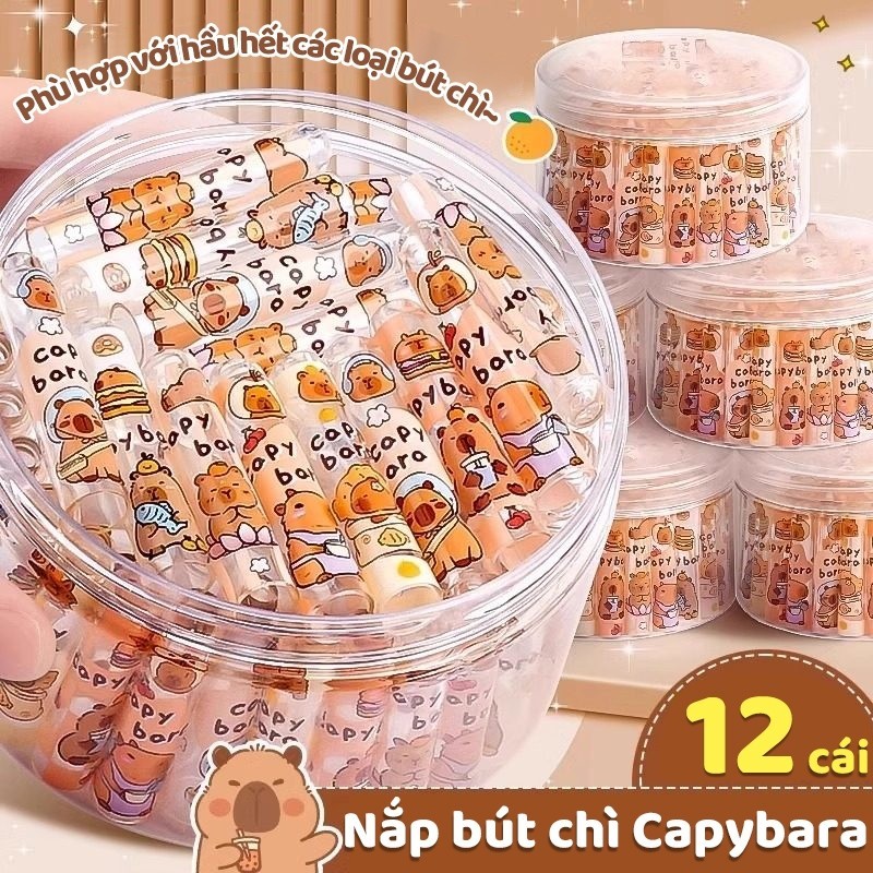 Bộ Sưu Tập 36 Nắp Bút Chì Hoạt Hình Đáng Yêu, Vỏ Bảo Vệ Đầu Bút Chì Mini Tiện Dụng，Khuyến Khích Sáng Tạo Trong Học Tập