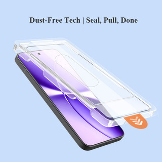 Kính cường lực Lereach cho Poco X8 Pro Max X8 Pro Bảo vệ màn hình Ngăn chống bụi Phim kính cường lực liên kết một giây