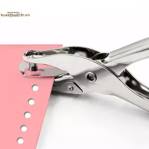 TRTR Máy đục lỗ đơn Kim loại 3mm / 6mm Đường kính lỗ chân lông Kìm đục lỗ Giấy cầm tay Scrapbooking Đấm VN