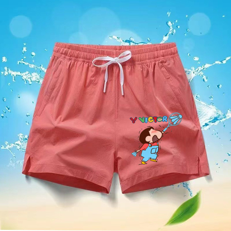 Quần short Victor nam nữ thoáng khí, nhanh khô và nhẹ, phù hợp cho thể thao như cầu lông và bóng chày
