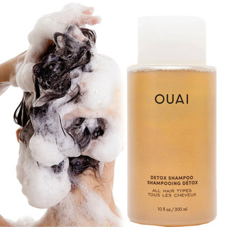 OUAI Detox Shampoo 300ml Clarifying  Refreshing Build Up Dirt Oil Control Product