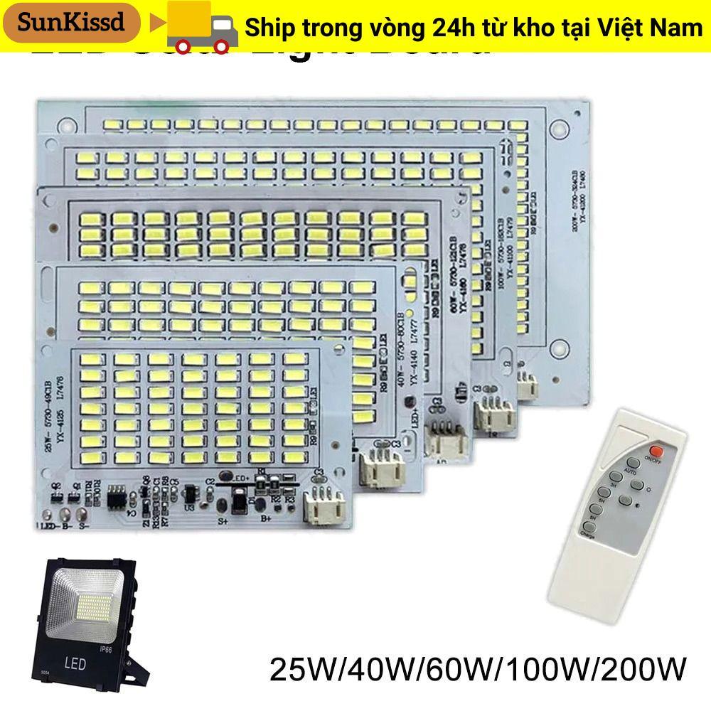 SUNKISSD 1 Bảng Điều Khiển Nguồn Sáng, Bảng Đèn LED Độ Sáng Cao SMD5730, 25 / 40 / 60 / 100 / 250W Với Bộ Điều Khiển Từ Xa Đèn Trắng Điều Khiển Từ Xa Đèn Pha