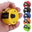 BORAGETE Tay Tally Counter, 4 Kỹ Thuật Số Không Cần Pin Cơ Clicker Counter, Máy Đo Chiều Cầm Tay Kim Loại Mini Di Động Clicker Huấn Luyện Chơi Golf