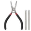 Yoo Guitar Fret Puller Công cụ loại bỏ 2 miếng đệm để sửa chữa đàn guitar Hassle Frees