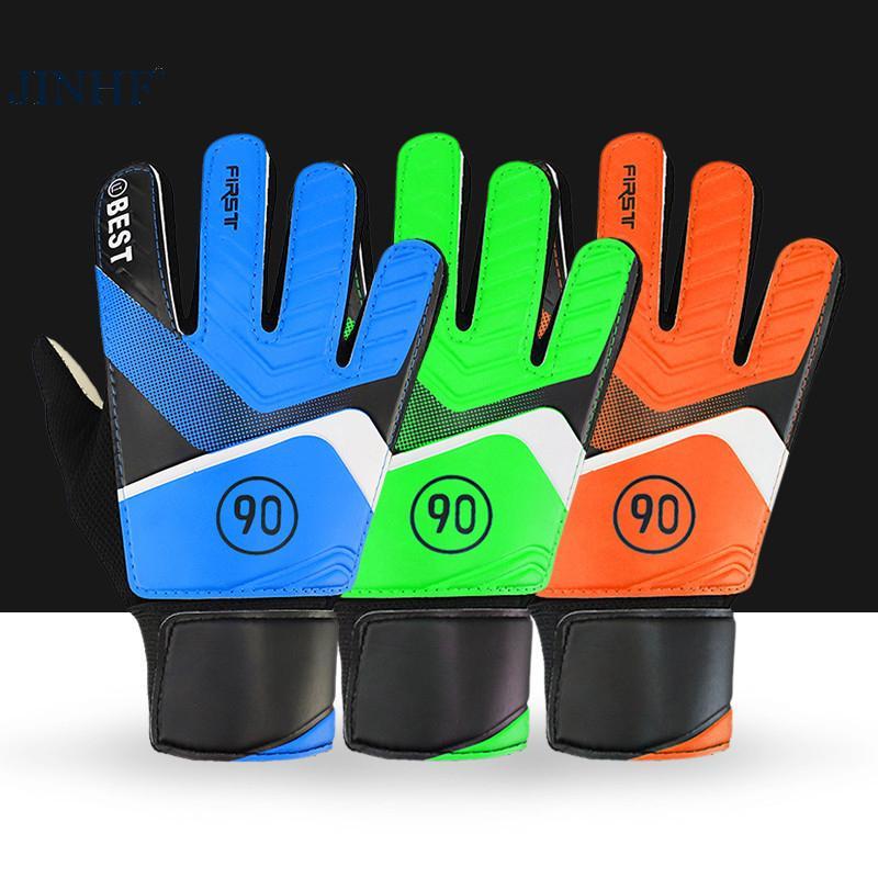 JINHF 1 Trẻ Em Thủ Môn Găng Tay Chống Va Chạm Cao Su Thủ Môn Găng Tay Bảo Vệ Tay Phụ Kiện Bóng Đá Cho Trẻ Em HOT