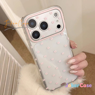 Ốp Lưng Cho IPhone 11 16 17 15 13 14 12 Pro Max 17AIR 15 7 8 Plus X XR Max Bìa Mềm Trong Suốt Hoa Ngọt Ngào