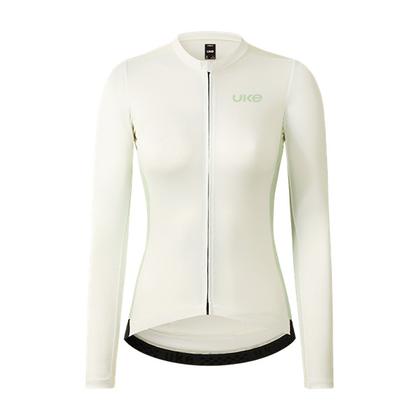 JLS014B - Áo Đạp Xe Nữ UKE Grass Green