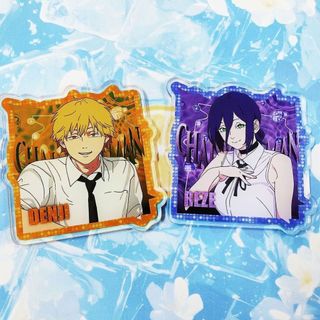 Cưa Xích Người Anime Móc Khóa Denji Reze Nam Móc Chìa Khóa Cho Nữ Hoạt Hình Sáng Tạo Thời Trang Hình Acrylic Móc Khóa Mặt Dây Chuyền Quà Tặng