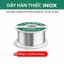 Cuộn dây hàn thiếc inox, nhiệt độ nóng chảy thấp, mối hàn chắc 50g/100g