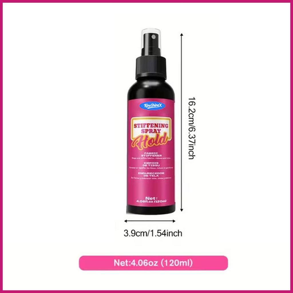 Xịt Làm Cứng Vải 120ml Lâu Dài Nhanh Khô Sụp Ngăn Ngừa Sọc Cứng Định Hình Vải shopidaevn