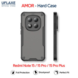 UFLAXE AMOR - Dành cho Xiaomi Redmi Note 15 / Redmi Note 15 Pro Plus 5G - Ốp cứng mờ chống sốc, Ốp điện thoại bảo vệ toàn diện chống vân tay