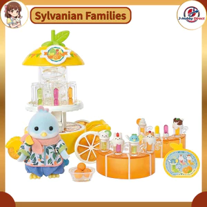 Sylvanian Families Amusement Park Food Stall Playset – EPOCH Dollhouse Accessory (ST Mark Certified) – Ages 3+