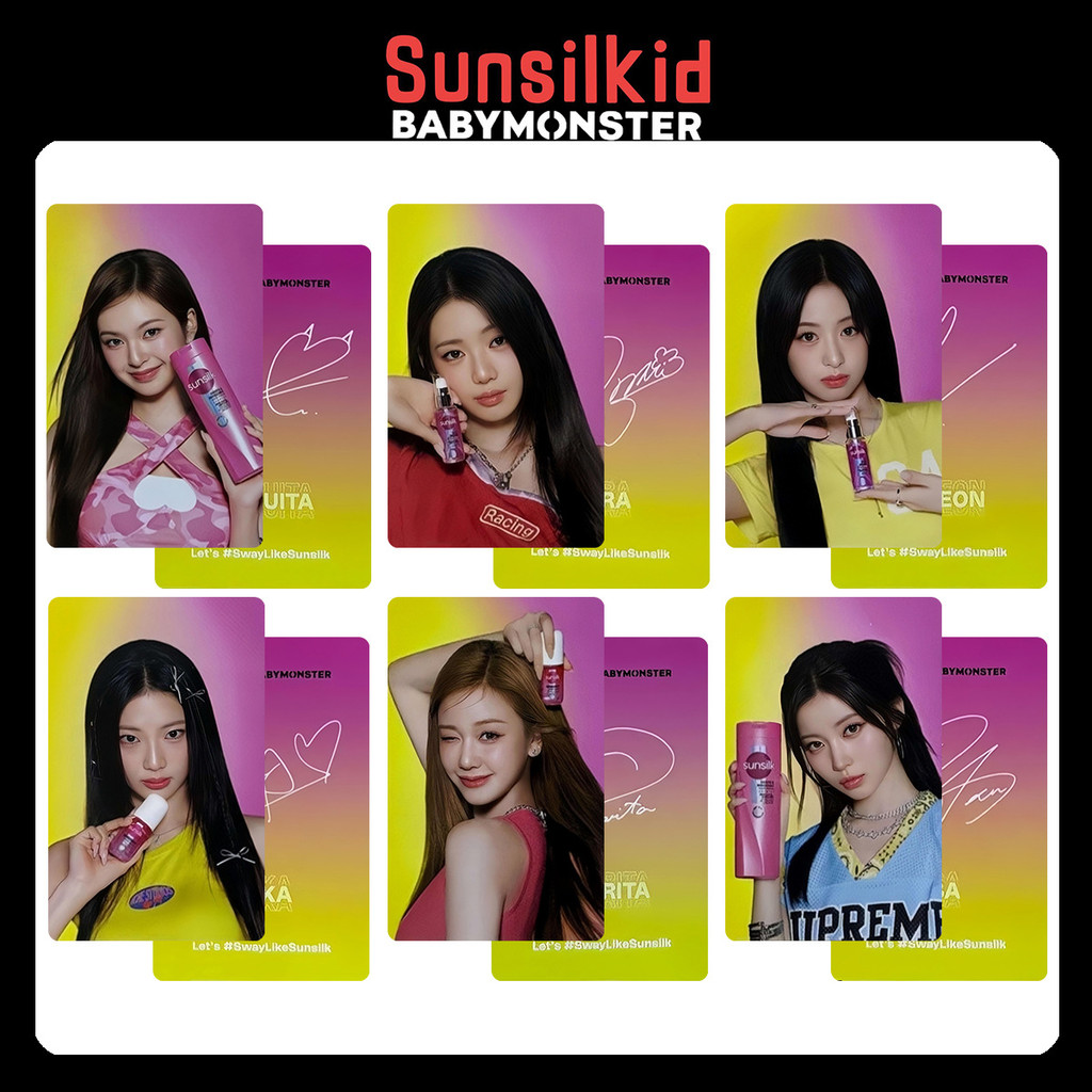 BABYMONSTER sunsilkid Xác nhận Photocard Thẻ thưởng AHDEON ASA Photocard 2026.1.20