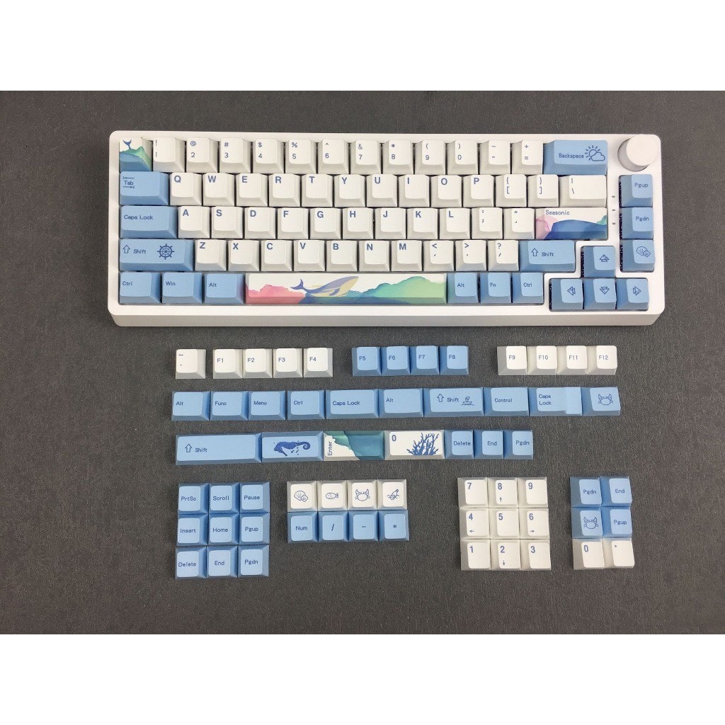 Nút bàn phím cơ - Keycap PBT New : Polar Gradient Mario Samurai Sakura Metal Heart ,... hàng new 100% | BigBuy360 - bigbuy360.vn