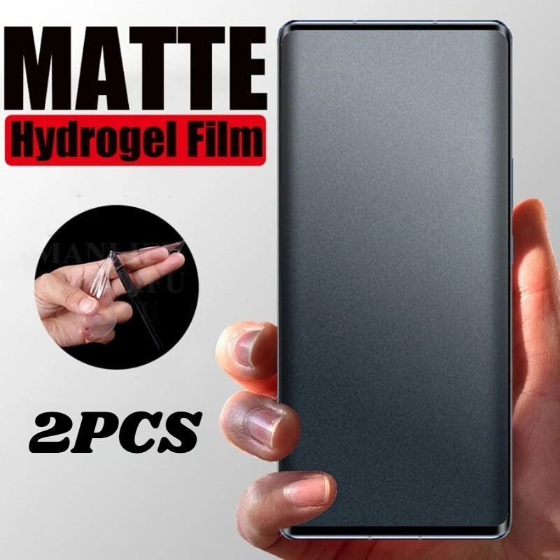 2 Chiếc HD Mềm Hydrogel Cho Realme 15x 15T 15Pro 15Lite 15 5G Ấn Độ Chống Gián Điệp Riêng Tư Chống Ánh Sáng Xanh Bảo Vệ Màn Hình Cho Realme 16 16T 16Pro + 16Pro 5G 4G Phim Mềm Mờ