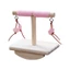 Top Bird Rocking Perch Stand Toy Platform có treo khối mọc răng cho Vẹt Nhai và Đồ chơi tập thể dục đính hôn