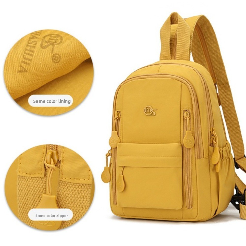 Ba lô nhỏ HOBBYIN, Túi đeo vai phù hợp với trọng lượng nhẹ, Dây đeo dài nhiều túi Túi xách cảm giác cao cấp dành cho nữ