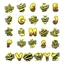 Set Charm Bảng Chữ Ong Mật Honey Bee Cute – Charm Chữ Cái A–Z Gắn Dép Crocsss, Phụ Kiện DIY Đáng Yêu- SẴN NÚT GẮN