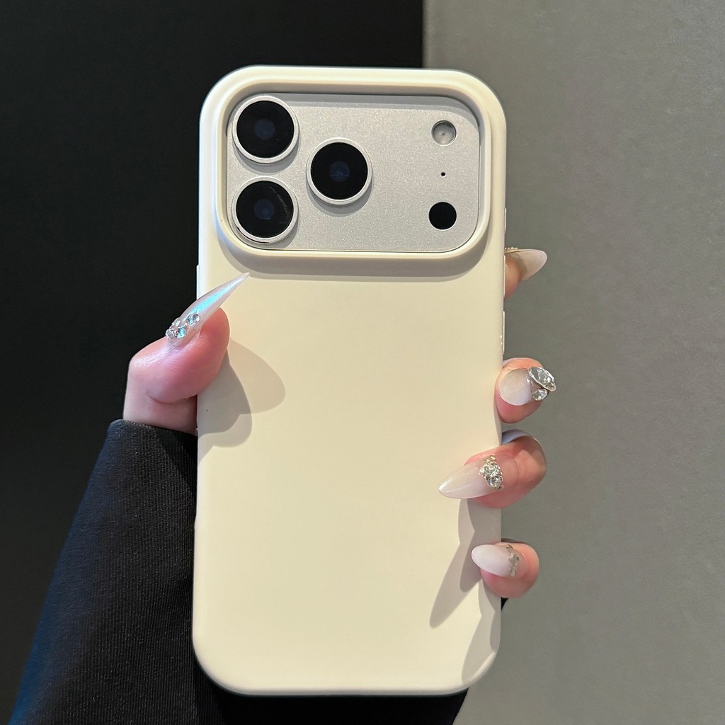 Ốp Điện Thoại Silicon Lỏng Màu Trơn Cho iPhone 17 Pro Max 17 Air 16 Plus 15 14 13 12 11 Vỏ Bảo Vệ Chống Sốc