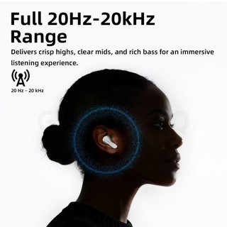 Tai nghe không dây GOOJODOQ Bluetooth 5.3, kết nối ổn định, điều khiển phát nhạc và trả lời cuộc gọi, thời lượng pin dài
