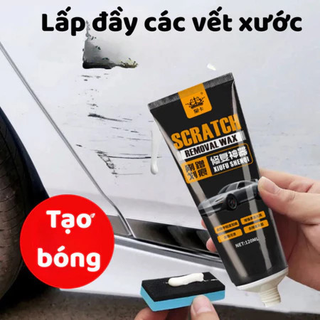 【COD】Sáp tẩy vết xước xe có khả năng đánh bóng tự động, giúp phục hồi độ sáng bóng và che phủ các khuyết điểm nhỏ.