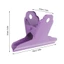 TUYỆT VỜI 2 Kẹp Chất Kết Dính Kim Loại, Tím / Đỏ / Hồng / Đen 10cm Kẹp Giấy Kim Loại, Dễ Sử Dụng Tay Cầm Mạnh Bền Mịn Edge Thư Mục Văn Phòng Kẹp Tổ Chức Tài Liệu