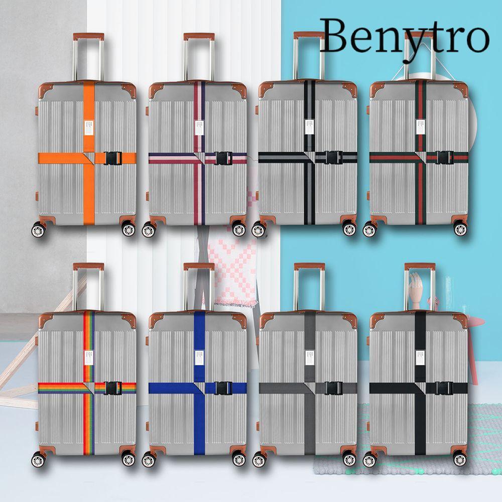 Benytro Hành Lý Khóa Dây Đeo Có Thể Điều Chỉnh Dây Đeo Chữ Thập Vali Thắt Lưng Du Lịch Vali Phụ Kiện