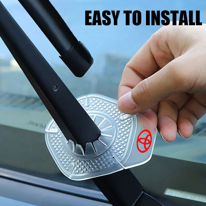 Vỏ bảo vệ lỗ gạt nước kính chắn gió ô tô phù hợp cho Toyota Camry Corolla Tacoma Hilux Vios Yaris Hiace Avanza lỗ gạt nước cắm miếng đệm silicon