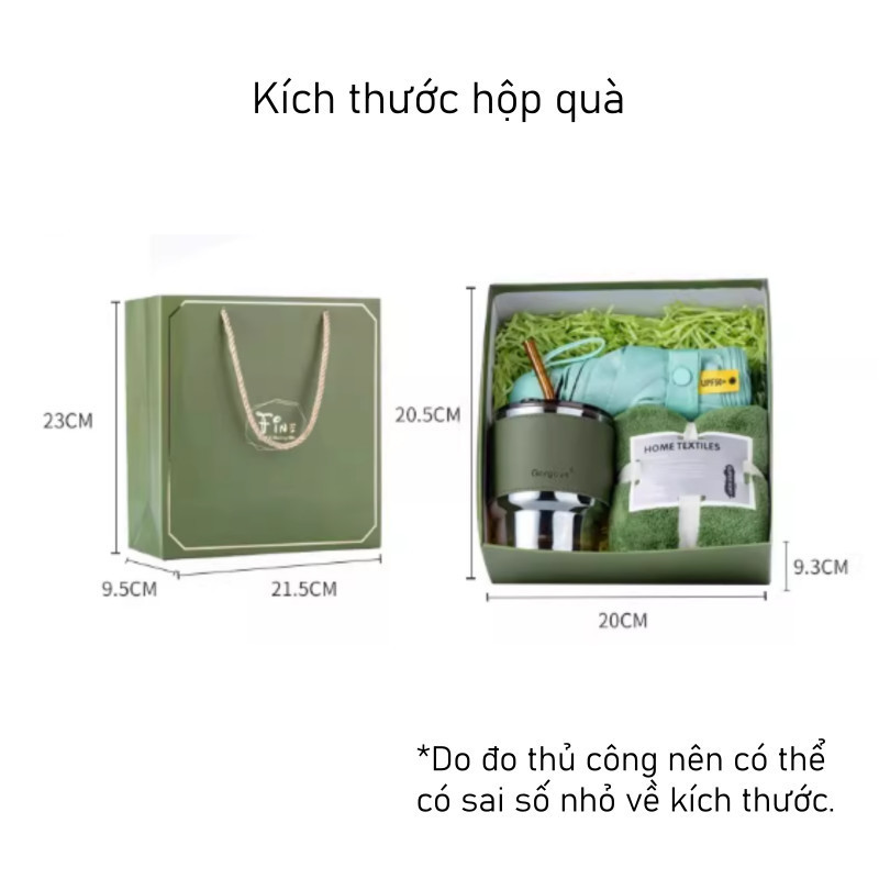 Set Quà Tặng Cao Cấp - Combo Bình Hút, Sổ Tay, Bút chìa khóa, Phù Hợp Làm Quà Tặng Nhân Viên, Khách Hàng Và Dịp Lễ