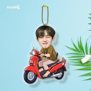 Gantungan Kunci Ganci Keychain Acrylic Kpop TREASURE Teume Idol Korea Series Anti Banting Untuk Tas Kunci Motor Mobil -