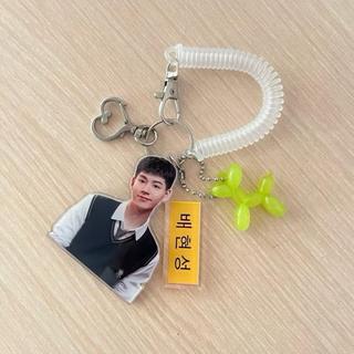 Asrade Official - (ACTOR EDITION) Keychain Keyring Ganci Custom Foto He Yu / Jo Joon Young / Choo Young Woo / Choi