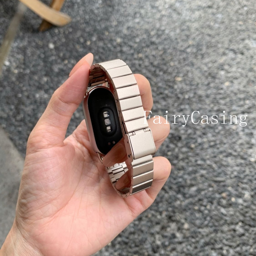 Kim Loại Phổ Biến Cho XIAOMI Band 10 9 8 Dây Đeo Cho Mi Band 8 Vòng Tay Cho Xiaomi Band 7 6 5 4 3 NFC Dây Đeo Tay Phụ Kiện