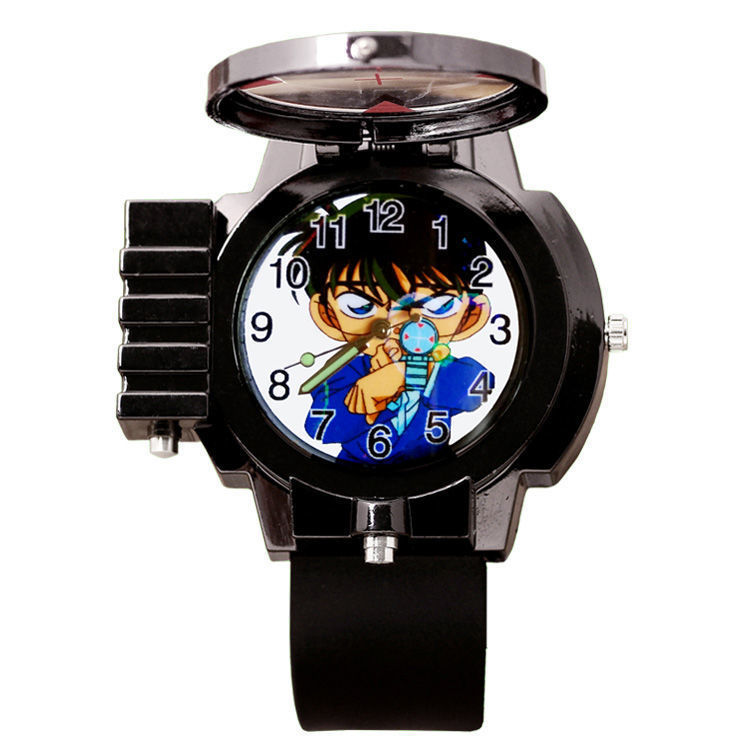 Anime Thám Tử Lừng Danh Conan Laser Trẻ Em Hoạt Hình Anime Conan Laser Watch 0330