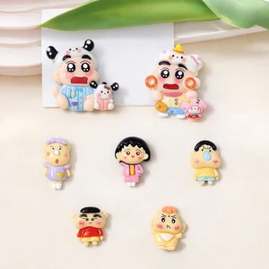 Set charm Shin ôm thú bông - 1 - Set charm new siêu hot hit, có bìa charm xịn