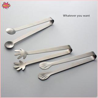 N & X Kẹp Đá Bằng Thép Không Gỉ Đường Kẹp Thực Phẩm BBQ Kẹp Đá Dụng Cụ Thanh Nhà Bếp Phục Vụ Tông Phụ Kiện Nhà Bếp.
