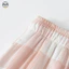 Quần gạc hai lớp phong cách Nhật Bản Muji, chất liệu cotton nguyên chất, thiết kế kẻ sọc rộng có túi, phù hợp mùa xuân và thu.