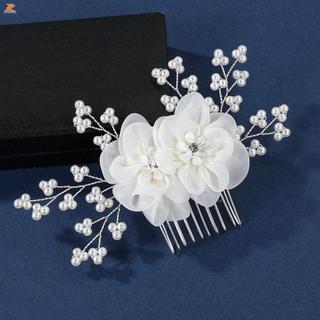 Lược Tóc Trụ Hợp Kim Thanhh lịch với Ngọc Trai, Phụ Kiện Perfect cho Tiệc Của Bạn