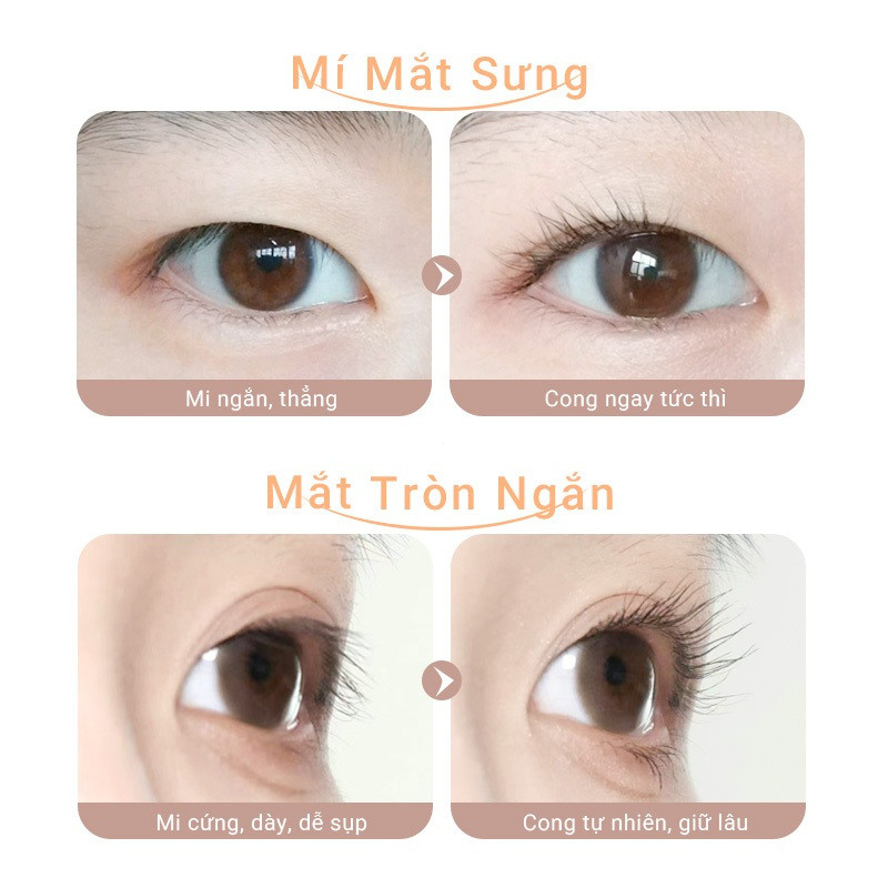 XIXI Kẹp Mi Góc Rộng Uốn Cong Tự Nhiên, Dễ Dùng, Giữ Mi Cong Lâu, Thân Thiện Cho Người Mới GJ156