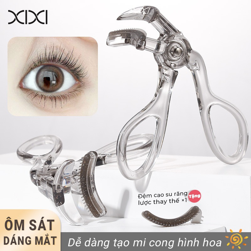 XIXI Kẹp Mi Góc Rộng Uốn Cong Tự Nhiên, Dễ Dùng, Giữ Mi Cong Lâu, Thân Thiện Cho Người Mới GJ156