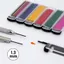 AFTEROF 30 Cái / hộp Bút Chì Cơ Nạp Lại, Bút Chì Tự Động 1.3 Mm Có Thể Thay Thế, Bút Chì Cơ Màu Thay Thế Đổ Lại Đồ Dùng Viết Trường Học Phụ Kiện