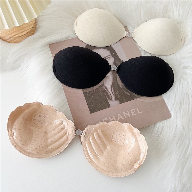 Áo Bra Dán Ngực Silicon Đệm Bàn Tay Nâng Ngực Hở Lưng Sexy B.P45   3[ G307 ]