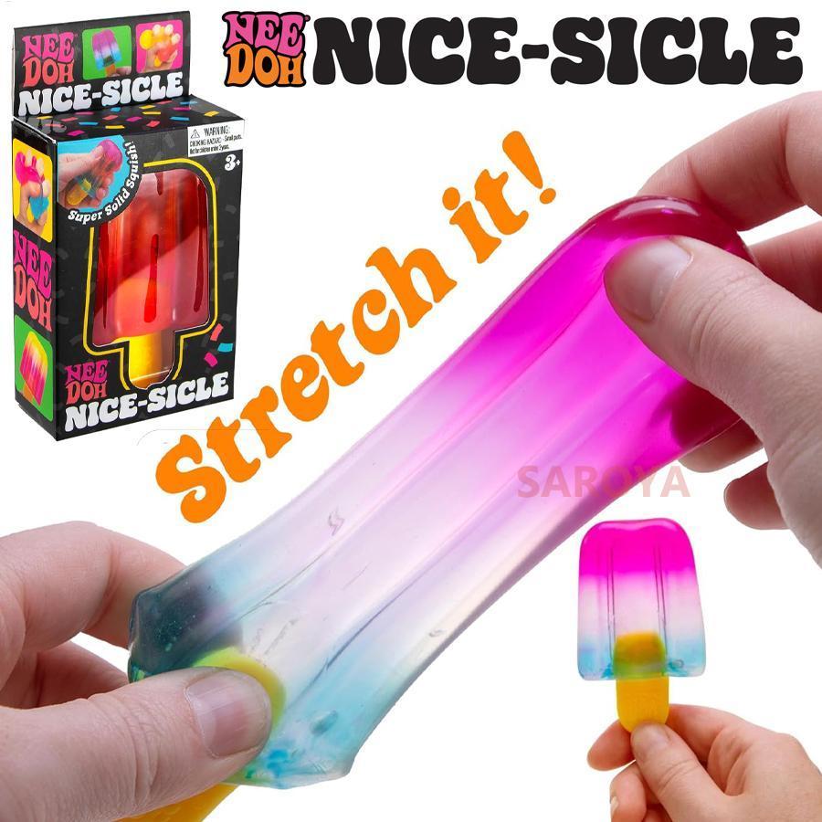 Schylling Needoh Đồ chơi bóp giác quan biểu bì đẹp Đồ chơi giảm căng thẳng Fidget Đồ chơi cảm giác cho trẻ em saixit2vn