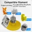 Bộ bánh răng mạ thép cứng exhila cho máy đùn máy in 3D P2S Chống mài mòn