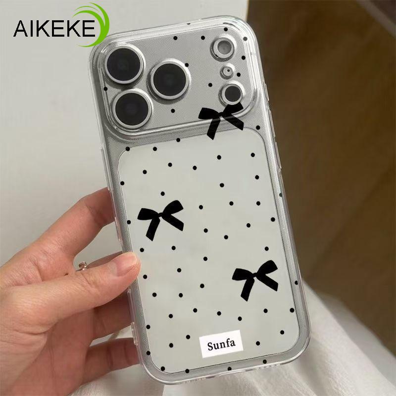 Ốp Điện Thoại Trong Suốt Thắt Nơ Phong Cách ins Cho Vivo X300 X200 Pro Mini FE X200S X100 Ultra X100S X90 X80 Lite X70 X60 X50 Plus X30 X27 Pro X23 Vỏ Đơn Giản Vỏ Mềm Chống Rơi