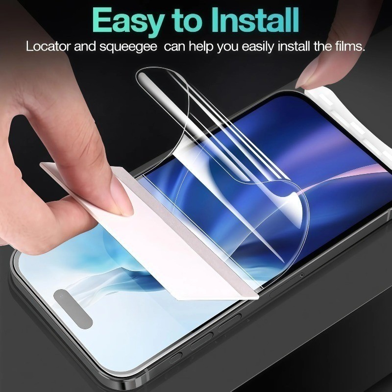 1-2 Chiếc Chống Trầy Xước Bảo Vệ Màn Hình Matte Film Cho Oppo A91 A92s A93 A93s A94 A95 A96 A97 A98 Ace2 A36 A76 4G 5G Chống Gián Điệp Riêng Tư Chống Ánh Sáng Xanh Hydrogel Film HD Phim Mềm