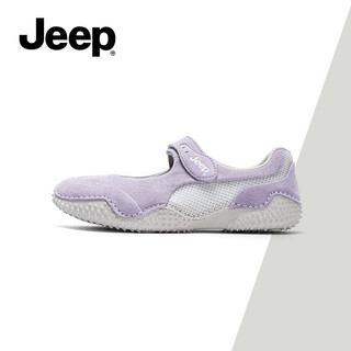 Giày thể thao nữ JEEP Mary Jane Giày đế mềm thoáng khí mùa xuân
