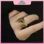 MYPANDA Nhẫn hình ếch xanh toad dễ thương, thiết kế thẩm mỹ cá nhân, điều chỉnh size phù hợp cho nữ - Trang sức dự tiệc.