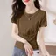 Áo thun ngắn tay nữ mùa hè đơn giản, thoải mái